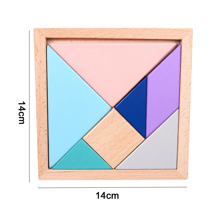 Baby Educational Wooden 3D Toys