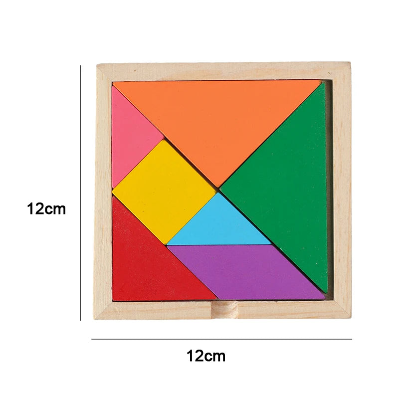 Baby Educational Wooden 3D Toys