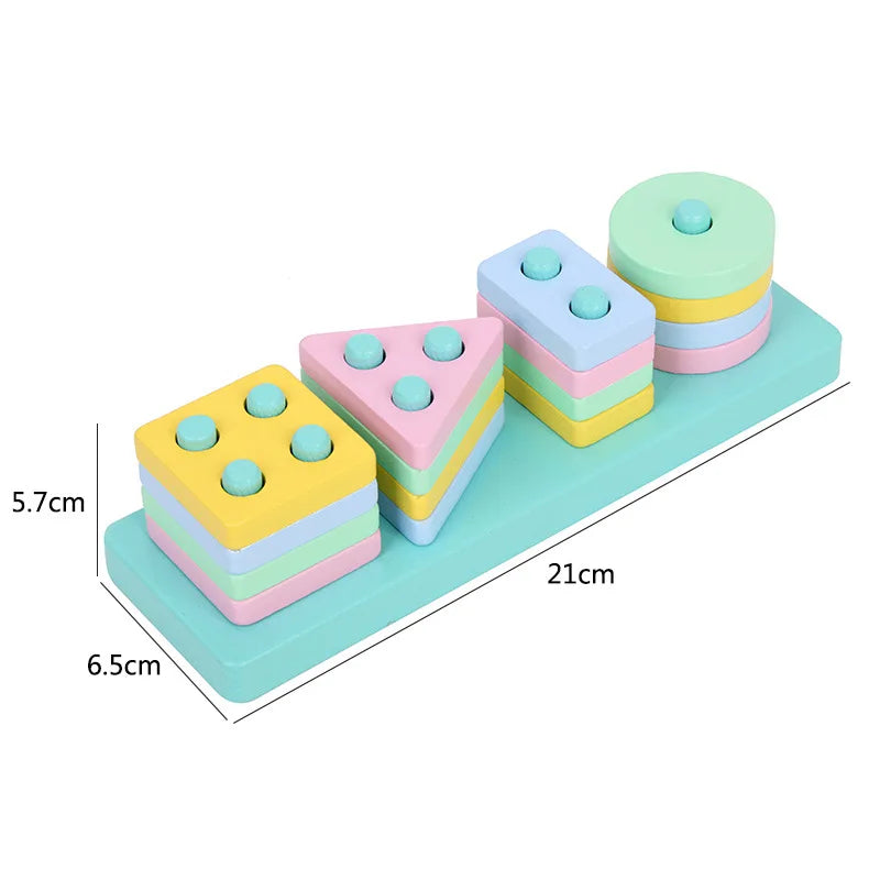 Baby Educational Wooden 3D Toys