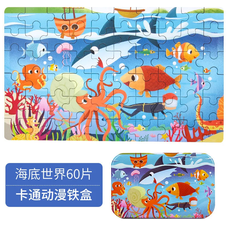 Wooden Puzzle Toys Educational