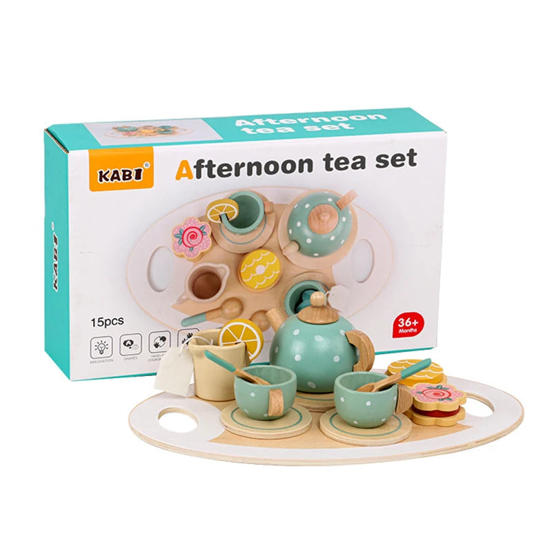 Wooden Afternoon Tea Set Toy
