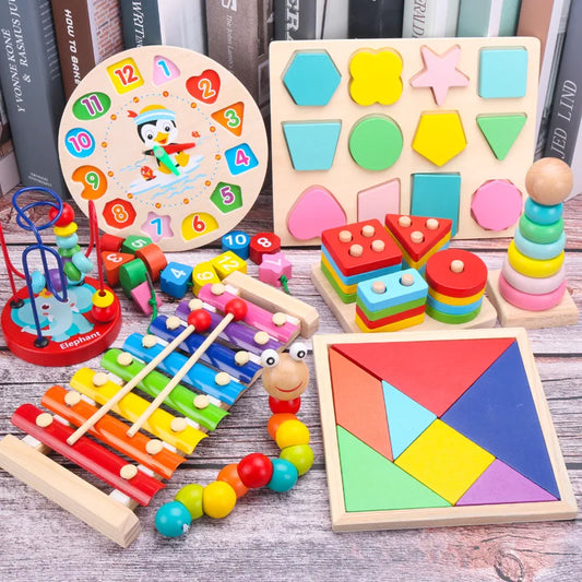 Baby Educational Wooden 3D Toys