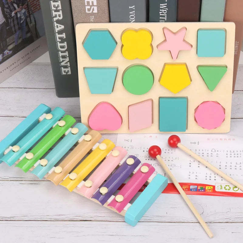 Baby Educational Wooden 3D Toys