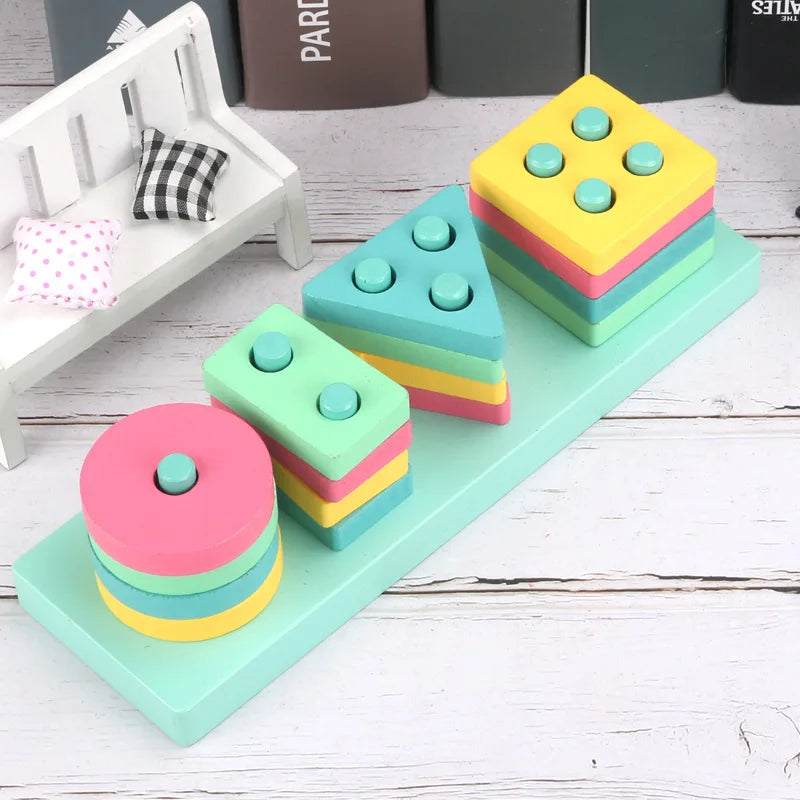 Baby Educational Wooden 3D Toys