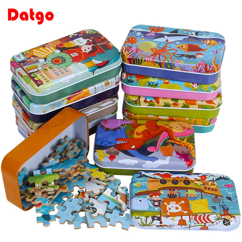 Wooden Puzzle Toys Educational
