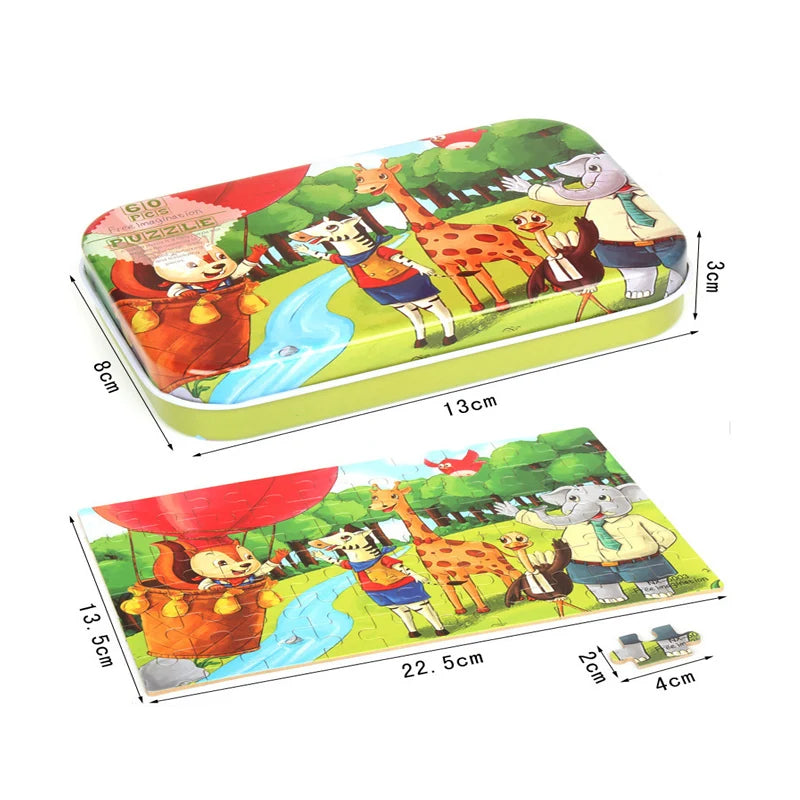 Wooden Puzzle Toys Educational