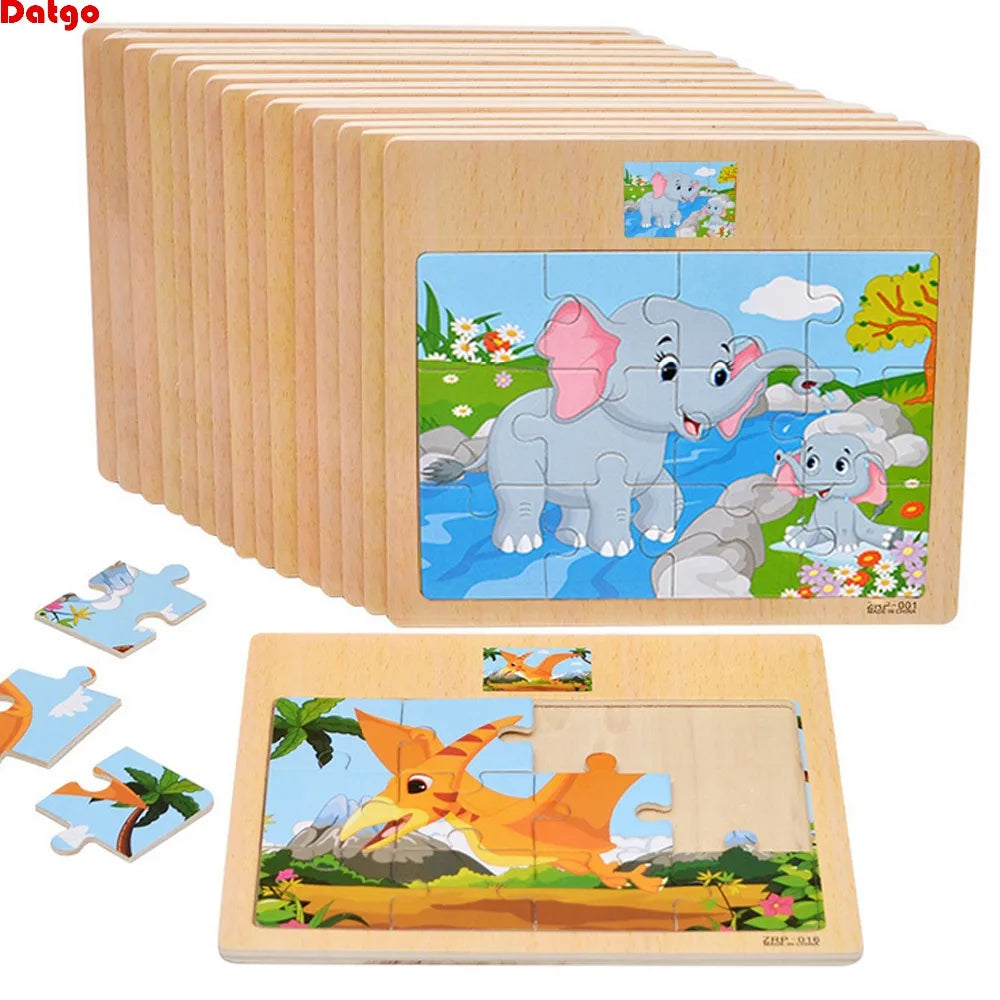 Wooden baby discount puzzle toys