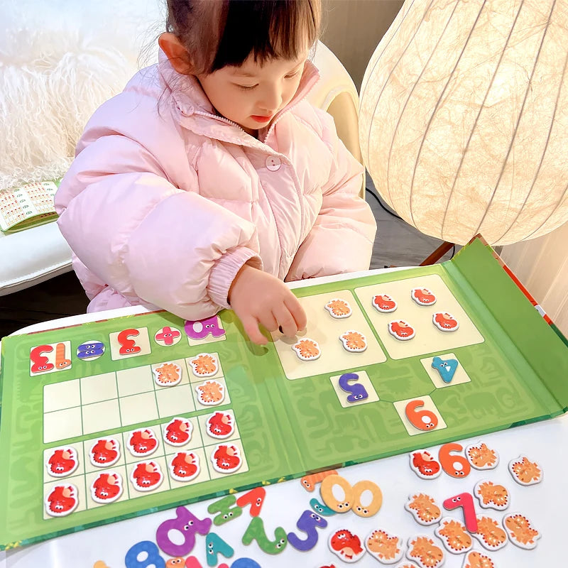 Kids Math Stickers Education Toy