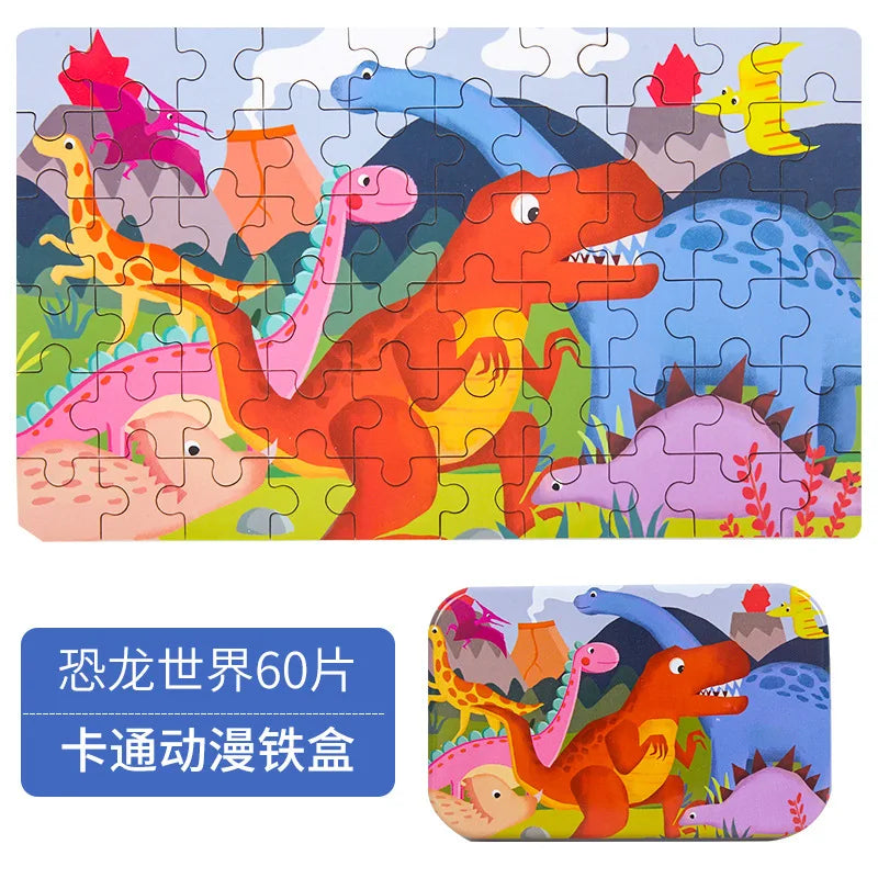 Wooden Puzzle Toys Educational