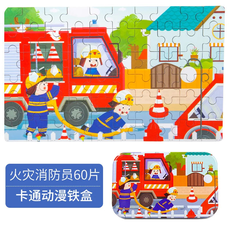 Wooden Puzzle Toys Educational