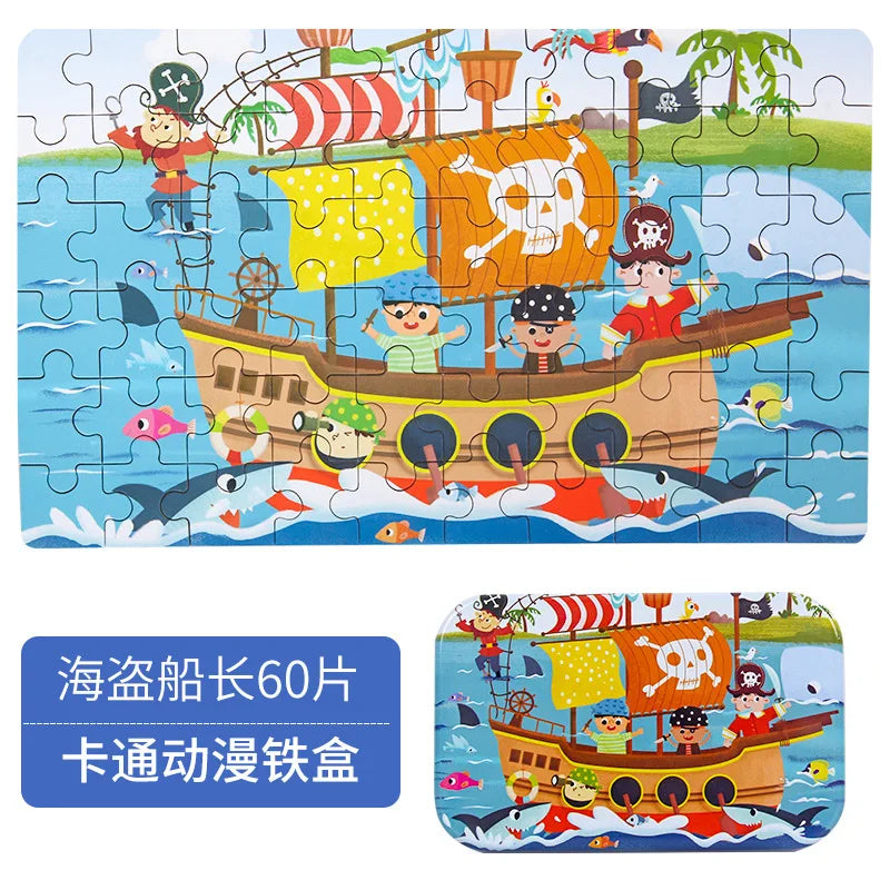 Wooden Puzzle Toys Educational