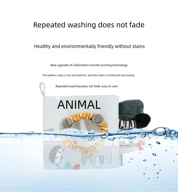 Montessori Sensory Soft Activity Book