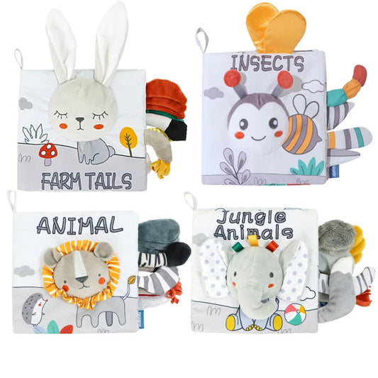 Montessori Sensory Soft Activity Book