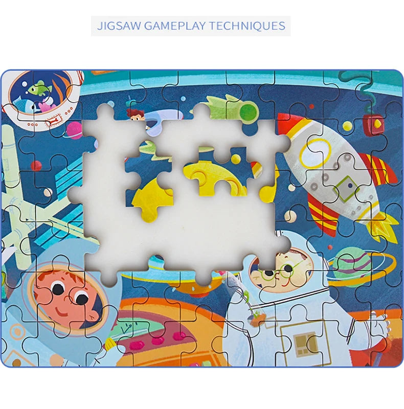 Wooden Puzzle Toys Educational